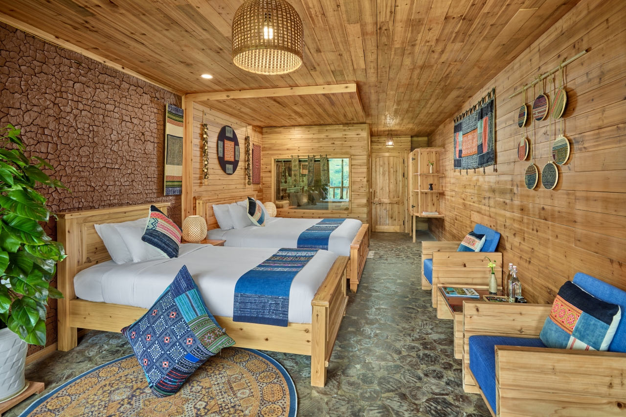 phòng tại Laxsik Ecolodge homestay sapa